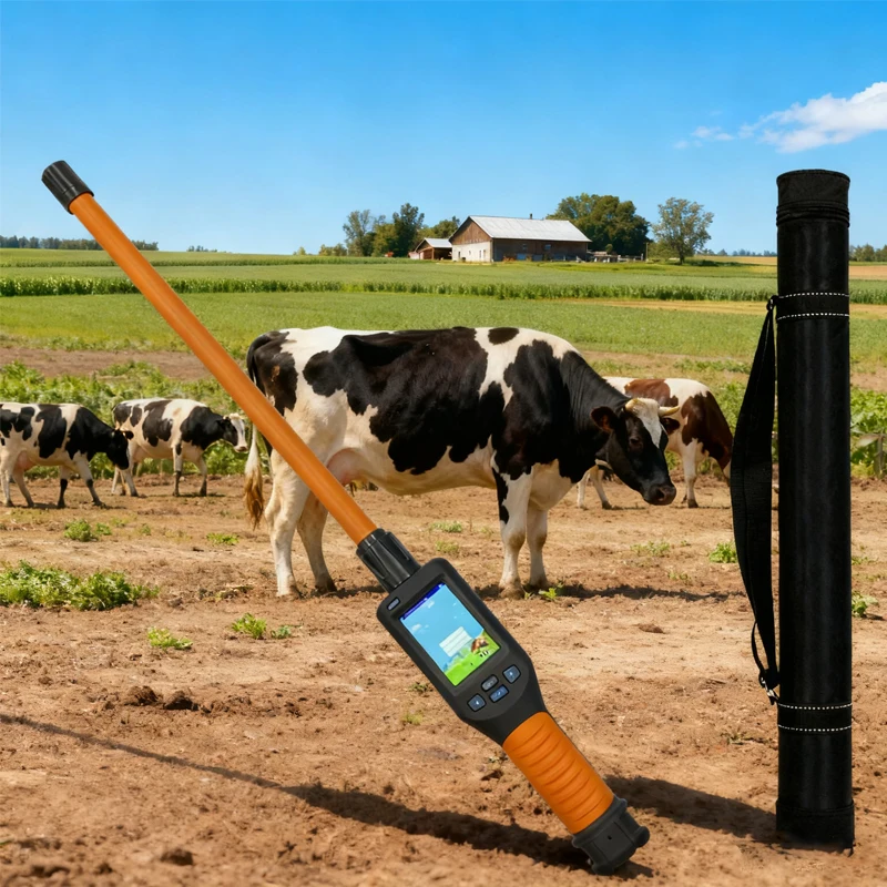 134.2kHz FDX-B HDX RFID Stick Reader, BT&USB, 20000 Data Storage for Livestock Ear Tag & Identity Management
134.2kHz FDX-B HDX RFID Stick Reader, BT&USB, 20000 Data Storage for Livestock Ear Tag & Identity Management