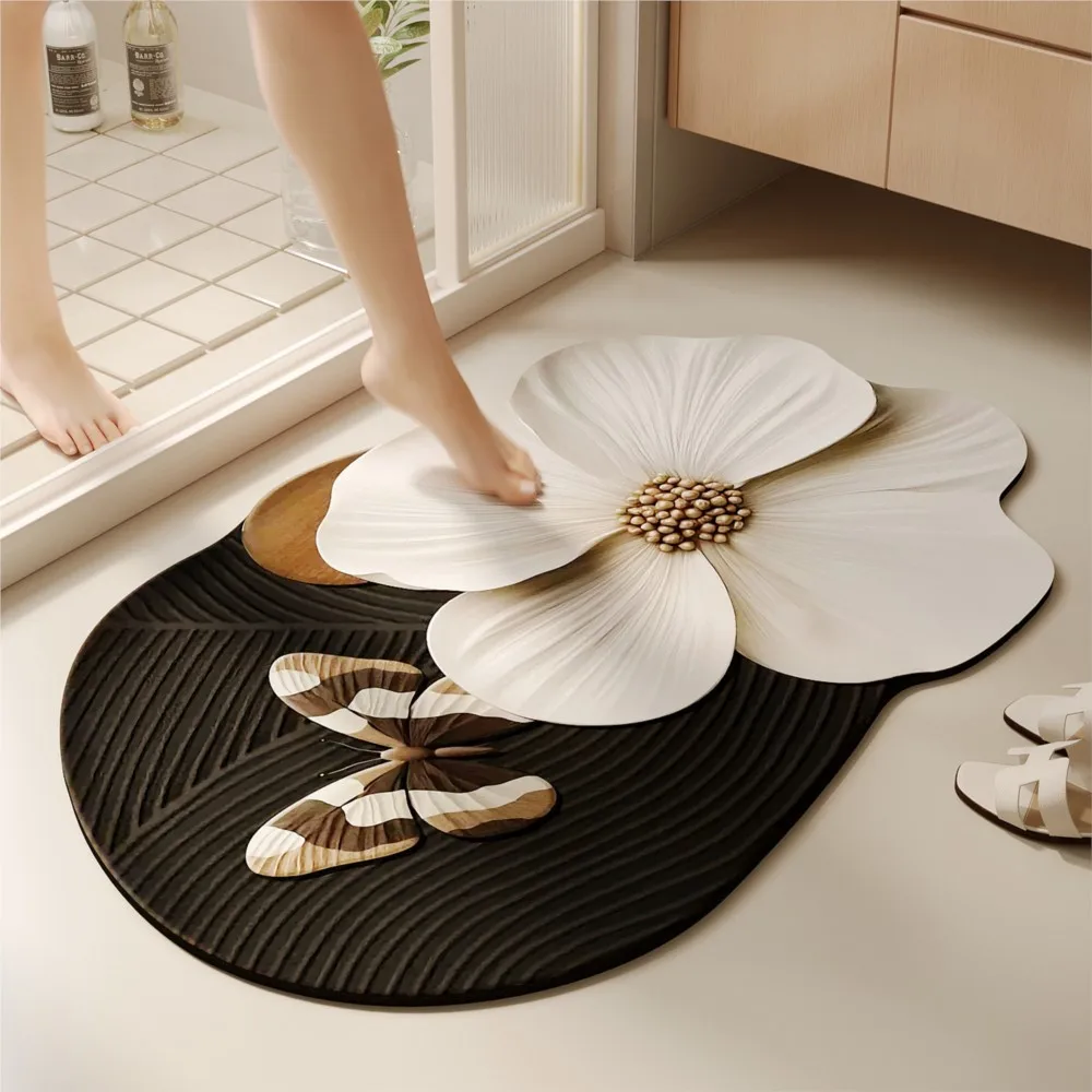 Супервпитывающий быстросохнущий коврик для ванной, нескользящий резиновый, устойчивый к пятнам коврик для душа, вход для унитаза, легко чистящийся напольный ковер для ванной комнаты
Супервпитывающий быстросохнущий коврик для ванной, нескользящий резиновый, устойчивый к пятнам коврик для душа, вход для унитаза, легко чистящийся напольный ковер для ванной комнаты