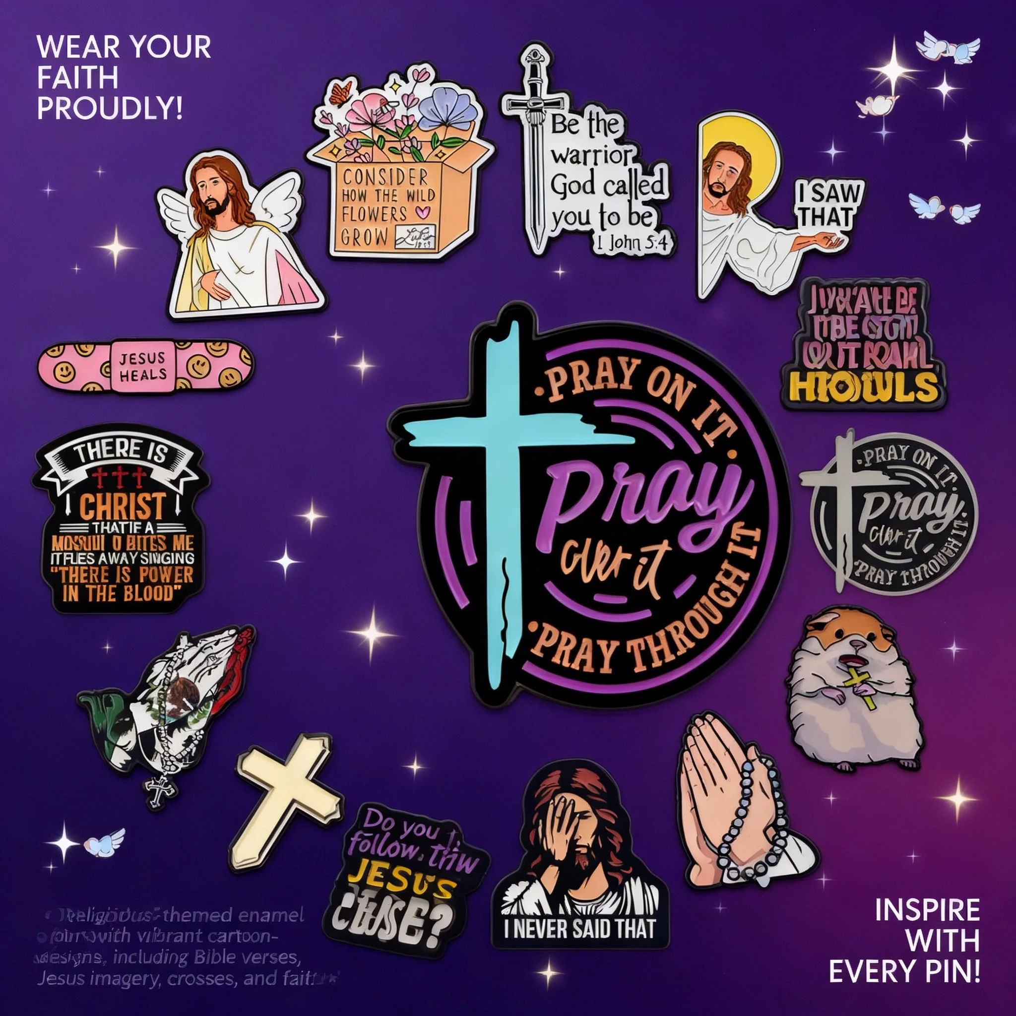New Fashion Brooch Badge Clothing Backpack Decoration Accessories Alloy Pins Hot Sale Crossborder
New Fashion Brooch Badge Clothing Backpack Decoration Accessories Alloy Pins Hot Sale Crossborder