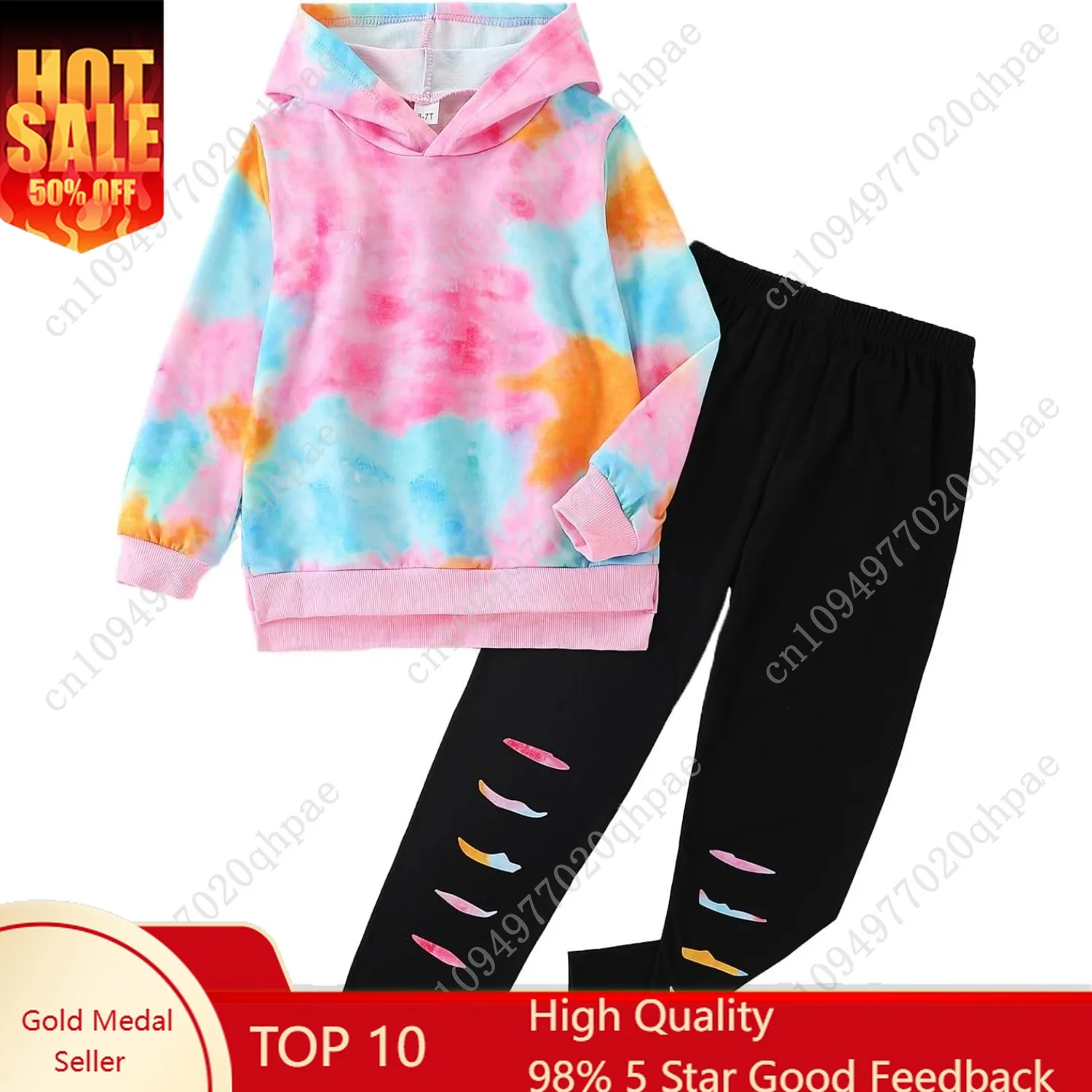 Kid Girls Clothes - Girls Outfits Tie Dye Tops and Leggings Pants 2 Piece Spring Clothes Set
Kid Girls Clothes - Girls Outfits Tie Dye Tops and Leggings Pants 2 Piece Spring Clothes Set