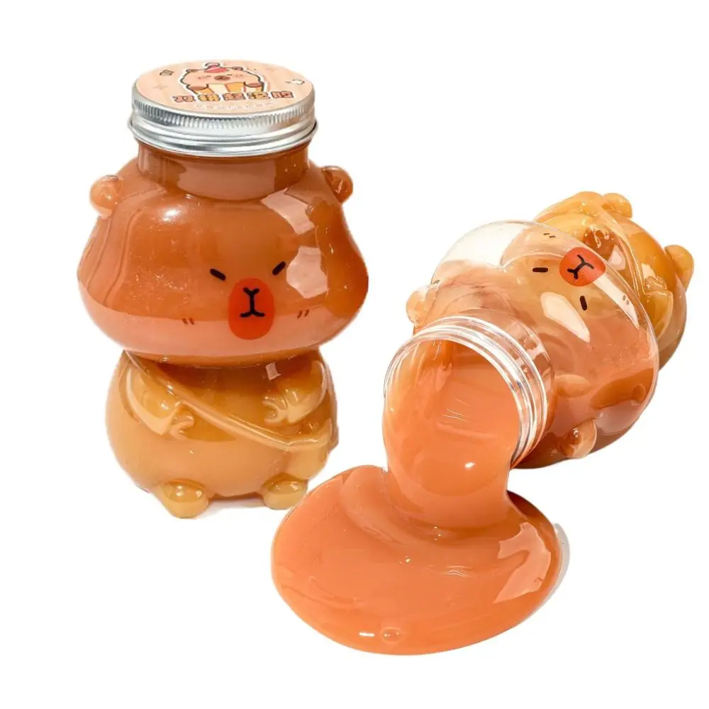 Portable Cartoon Capybara Slime Kit Super Soft Stress Relief Decompression Toy Non-Sticky Cute DIY Crystal Mud Party Favors
Portable Cartoon Capybara Slime Kit Super Soft Stress Relief Decompression Toy Non-Sticky Cute DIY Crystal Mud Party Favors