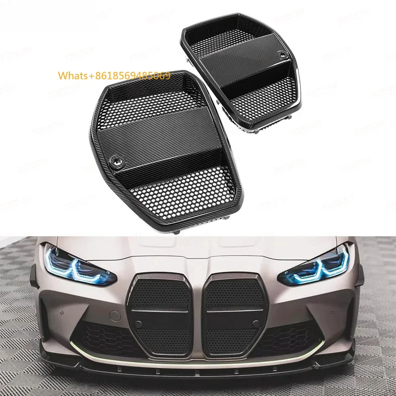 Real Dry Carbon Fiber Hood Grill G80 G81 M3 2021-2025 AX Style Without ACC Front Bumper Grilles New Condition
Real Dry Carbon Fiber Hood Grill G80 G81 M3 2021-2025 AX Style Without ACC Front Bumper Grilles New Condition