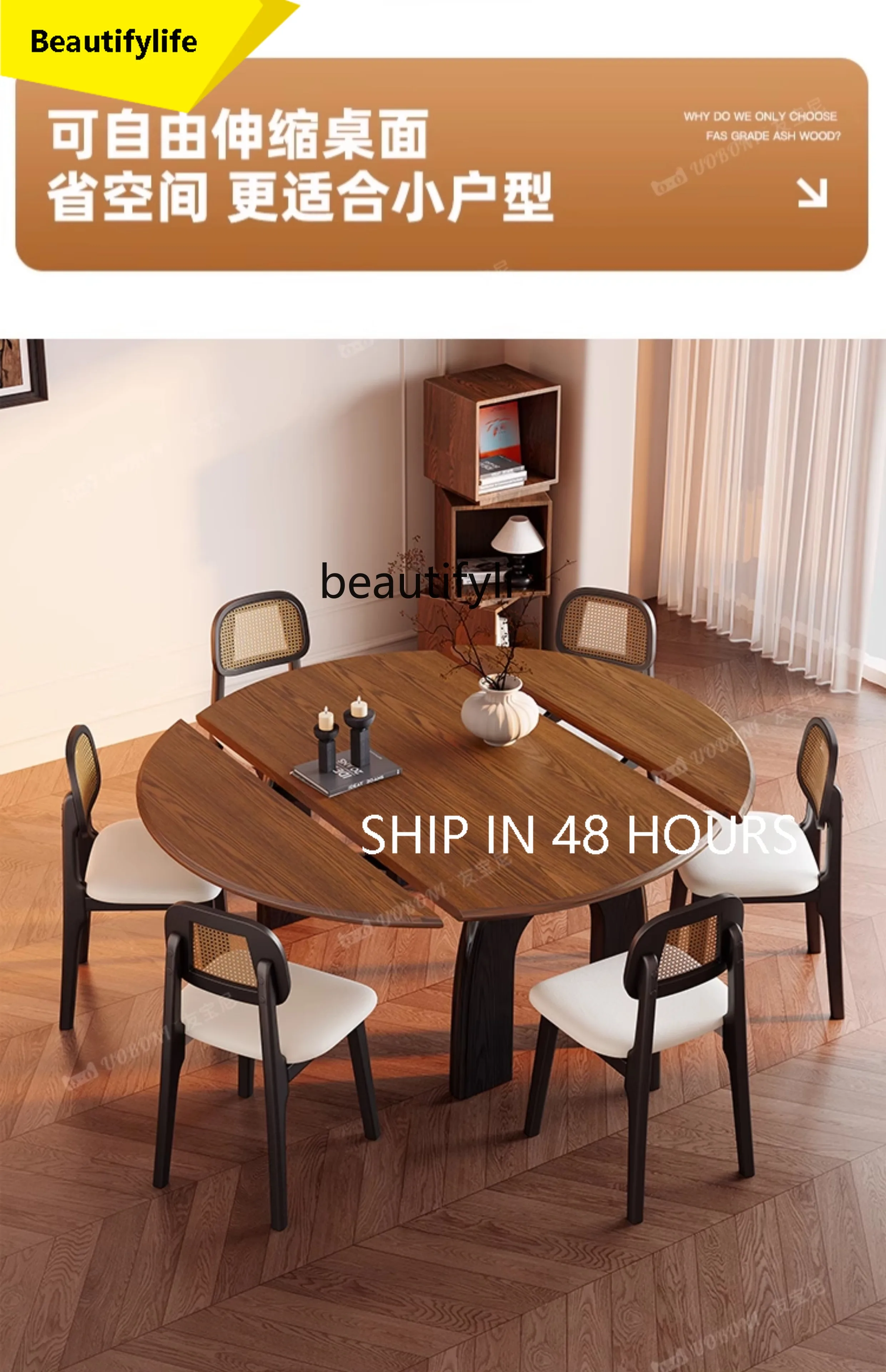53French medieval style pure solid wood household small apartment can be used for both purposes walnut round table
53French medieval style pure solid wood household small apartment can be used for both purposes walnut round table