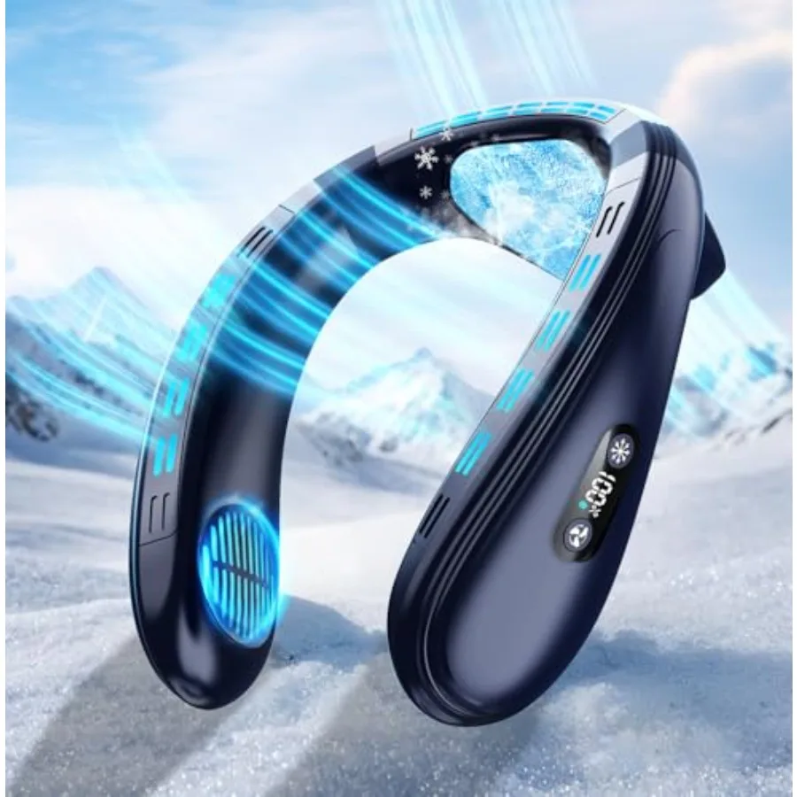 Neck Air Conditioner with Extra-large Cooling Plate Portable Neck Fan 6000mAh Personal Cooling Travel Fan Innovative Back Air O
Neck Air Conditioner with Extra-large Cooling Plate Portable Neck Fan 6000mAh Personal Cooling Travel Fan Innovative Back Air O
