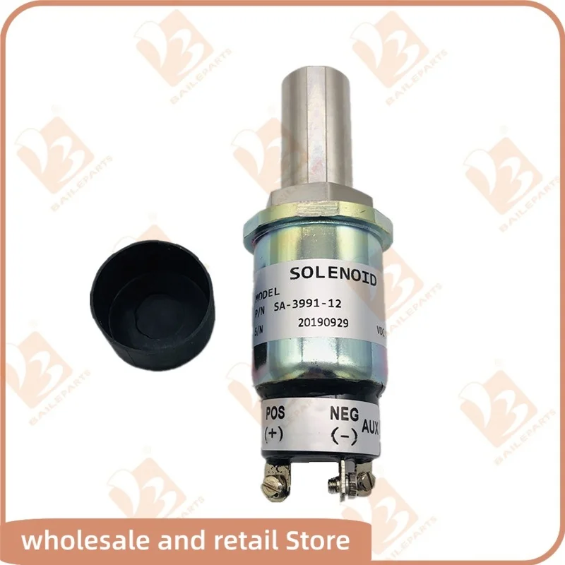 Соленоид отключения 12 В SA-3991-12 для трактора MF7250 MF7252 MF8160, двигателя 634 620, 836640253, соленоид остановки
Соленоид отключения 12 В SA-3991-12 для трактора MF7250 MF7252 MF8160, двигателя 634 620, 836640253, соленоид остановки