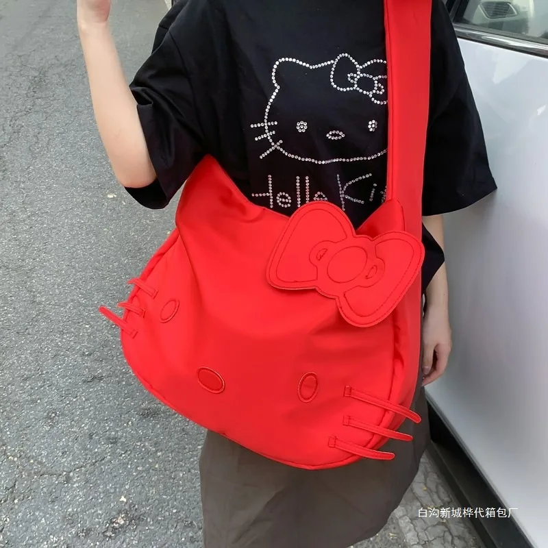 Hello Kitty Shoulder Bag Anime Women Accessories Large Capacity KT Handheld Versatile Crossbody Bag Kawaii Girl Gift Wholesale
Hello Kitty Shoulder Bag Anime Women Accessories Large Capacity KT Handheld Versatile Crossbody Bag Kawaii Girl Gift Wholesale