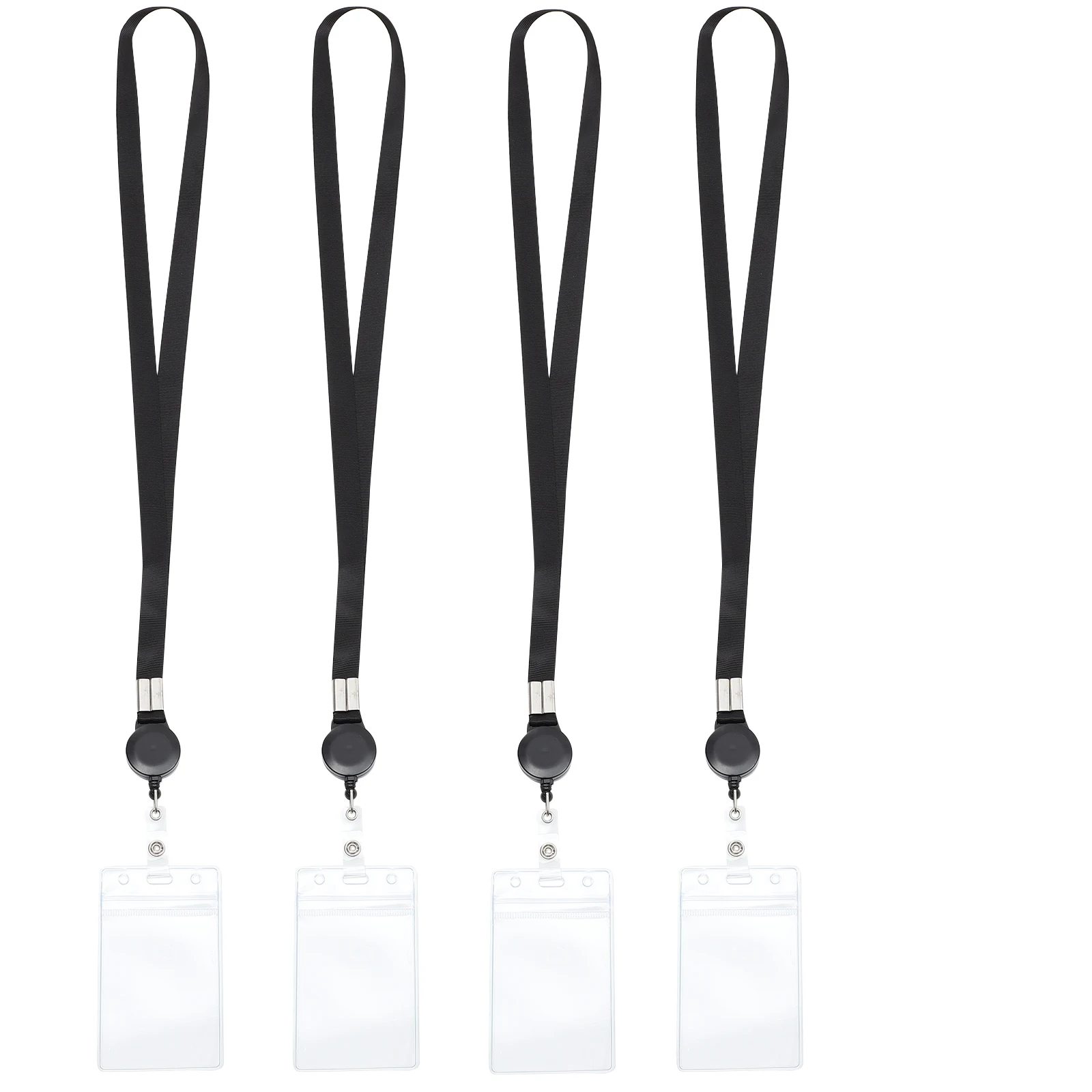 4 Pcs Work Id Card Protective Cover Badge Lanyard ID Holders Bus Card Sleeve PVC Protective Cover Lightweight
4 Pcs Work Id Card Protective Cover Badge Lanyard ID Holders Bus Card Sleeve PVC Protective Cover Lightweight