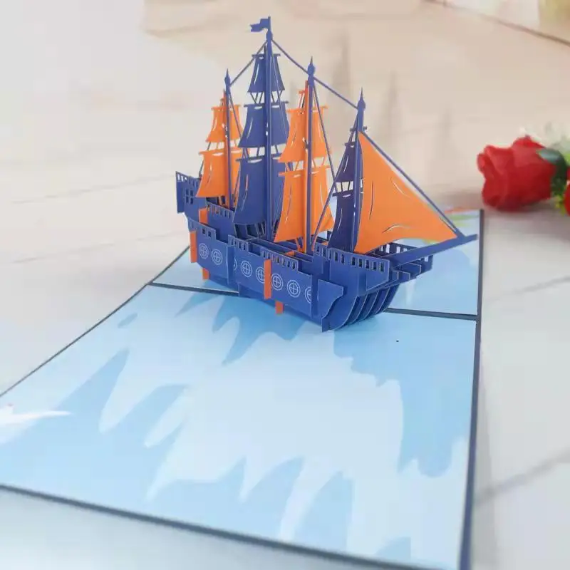 Best-selling Father's Day Coconut Tree Sailboat 3D Notice Invitation Letter 3D 3D Festival Message Greeting Card
Best-selling Father's Day Coconut Tree Sailboat 3D Notice Invitation Letter 3D 3D Festival Message Greeting Card