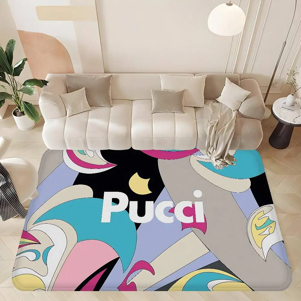 E-emilio P-pucci Logo Floor Mat INS Style Soft Bedroom Floor House Laundry Room Mat Anti-skid Household Carpets
E-emilio P-pucci Logo Floor Mat INS Style Soft Bedroom Floor House Laundry Room Mat Anti-skid Household Carpets