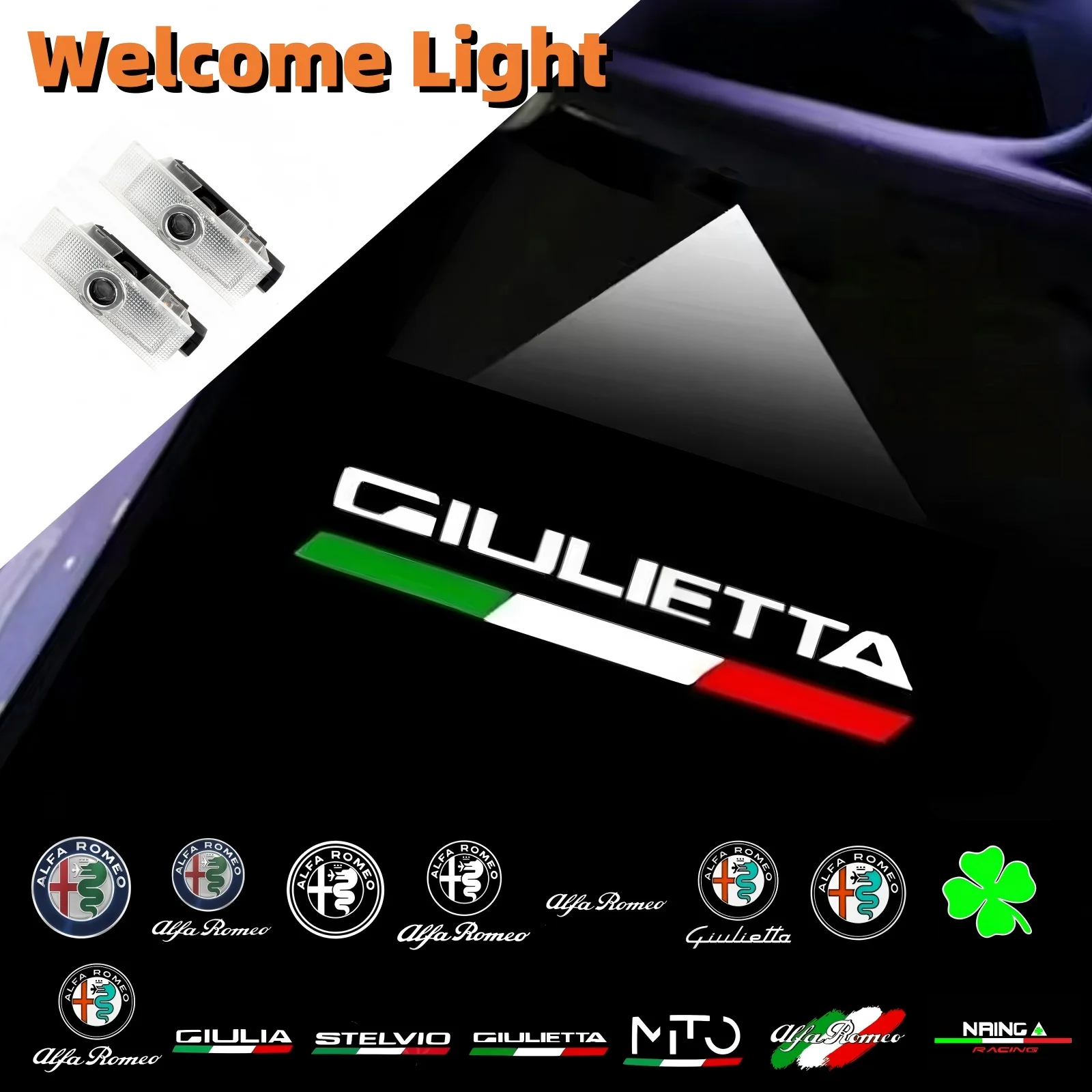 LED Car Door Emblem Logo Welcome Light Projector Accessories For Alfa Romeo Giulietta 2011 - 2019 2013 2015 2017 2018 2016 2014
LED Car Door Emblem Logo Welcome Light Projector Accessories For Alfa Romeo Giulietta 2011 - 2019 2013 2015 2017 2018 2016 2014