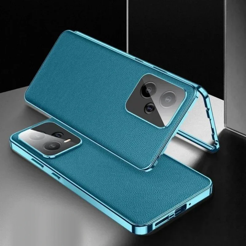 For Realme GT 6T 6 Tempered Glass PU Leather Back Cover Cases For Realme GT 7 Pro Double Sided Full Lens Protection Phone Case
For Realme GT 6T 6 Tempered Glass PU Leather Back Cover Cases For Realme GT 7 Pro Double Sided Full Lens Protection Phone Case