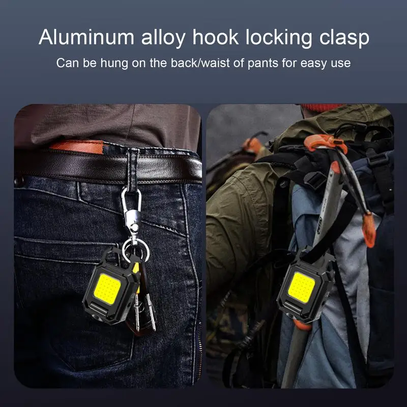 COB Keychain Flashlight 5 Modes Mini Keychain Light Foldable Mini Rechargeable Waterproof For Outdoor Use
COB Keychain Flashlight 5 Modes Mini Keychain Light Foldable Mini Rechargeable Waterproof For Outdoor Use