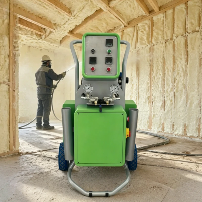 PU Foam Spray Machine Mobile Hydraulic Polyurethane Sprayer For Refrigerated Box Wall Anti-Corrosion Thermal Insulation Works
PU Foam Spray Machine Mobile Hydraulic Polyurethane Sprayer For Refrigerated Box Wall Anti-Corrosion Thermal Insulation Works
