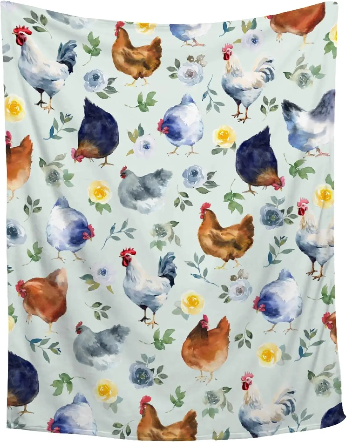 Одеяло с цветочными цыплятами, супер мягкие фланелевые одеяла, подарки, теплые легкие уютные плюшевые флисовые одеяла с петухом, забавные цветные
Одеяло с цветочными цыплятами, супер мягкие фланелевые одеяла, подарки, теплые легкие уютные плюшевые флисовые одеяла с петухом, забавные цветные