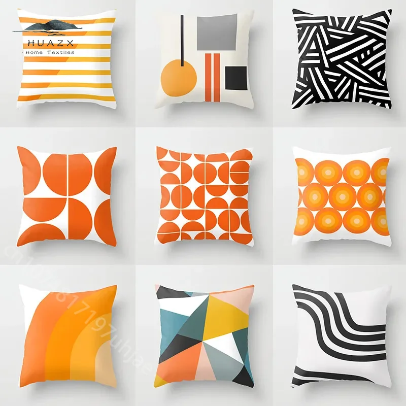 Orange Series Geometric Pillow Case Square Cushion Cover for Home Hotel Sofa Decoration Car Seat Office Chair Throw Pillowcase
Orange Series Geometric Pillow Case Square Cushion Cover for Home Hotel Sofa Decoration Car Seat Office Chair Throw Pillowcase