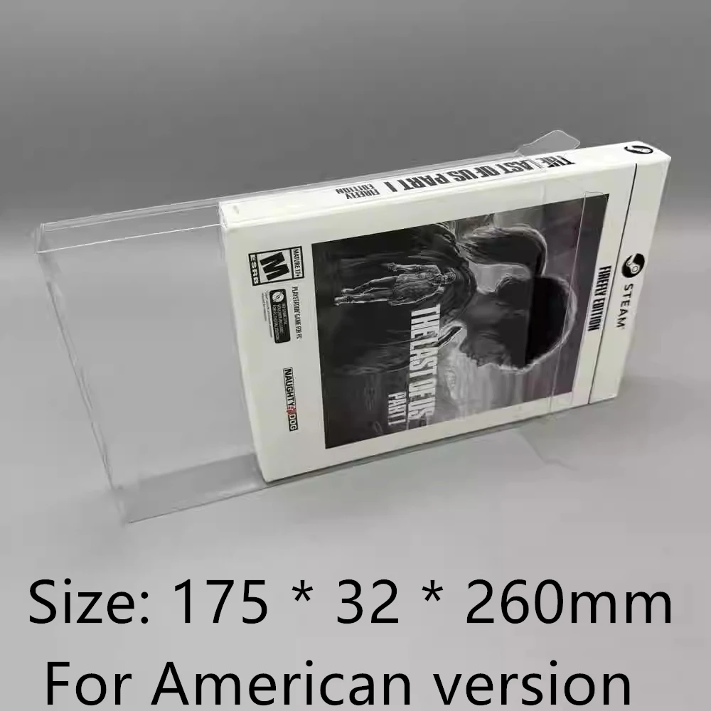 Прозрачная защитная коробка для последней версии Us/PC STEAM/Sony PS5
Прозрачная защитная коробка для последней версии Us/PC STEAM/Sony PS5