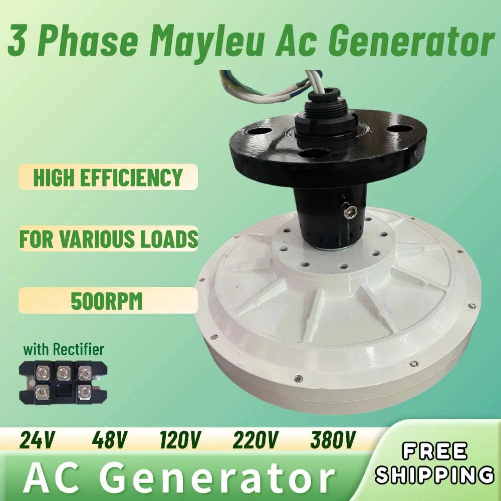 100-500Rpm 4KW Gearless Permanent Magnet Generator Power Magnetic Dynamo Magnetic Levitation Generator Free Energy
100-500Rpm 4KW Gearless Permanent Magnet Generator Power Magnetic Dynamo Magnetic Levitation Generator Free Energy