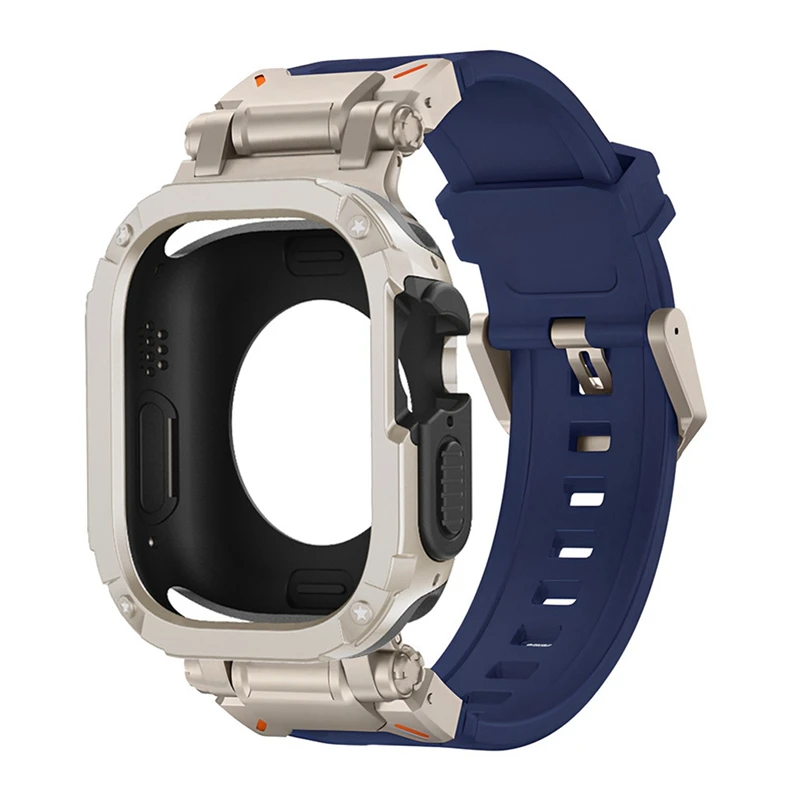 A22R-для Apple Watch 9 Ultra 49 мм Защитный чехол из ТПУ, силиконовый браслет, набор чехлов для часов с защитой от падения
A22R-для Apple Watch 9 Ultra 49 мм Защитный чехол из ТПУ, силиконовый браслет, набор чехлов для часов с защитой от падения