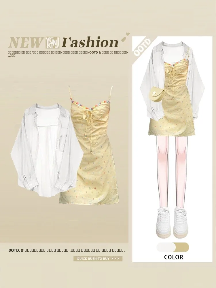 Fre Yellow Strap Dr Vaion Sun Protection irt Set A-Line ort Юбка с длинным воротником-стойкой и пуговицами для свидания
Fre Yellow Strap Dr Vaion Sun Protection irt Set A-Line ort Юбка с длинным воротником-стойкой и пуговицами для свидания