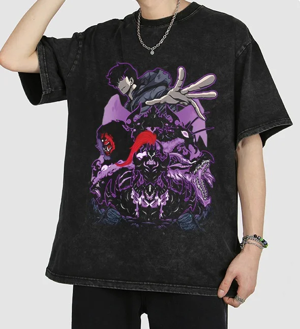 Solo Leveling T-Shirts Merch Summer Unisex Fashion Casual Short Sleeve Tee Streetwear HipHop Vintage Wash Cotton T-shirts
Solo Leveling T-Shirts Merch Summer Unisex Fashion Casual Short Sleeve Tee Streetwear HipHop Vintage Wash Cotton T-shirts