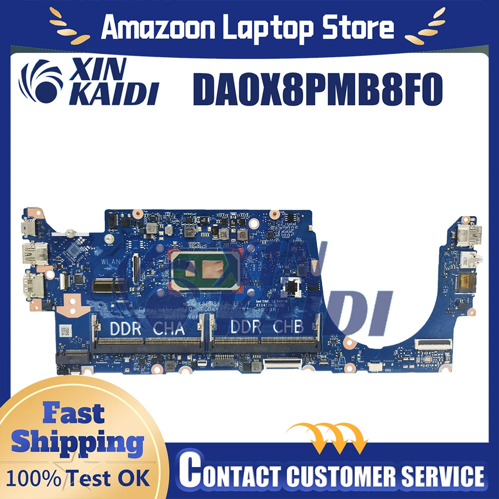 For HP ProBook 430 G8 Laptop Motherboard DA0X8PMB8F0 M24277-601 M24275-601 i3-1115G4 i5-1135G7 Mainboard Probook 430-G8
For HP ProBook 430 G8 Laptop Motherboard DA0X8PMB8F0 M24277-601 M24275-601 i3-1115G4 i5-1135G7 Mainboard Probook 430-G8