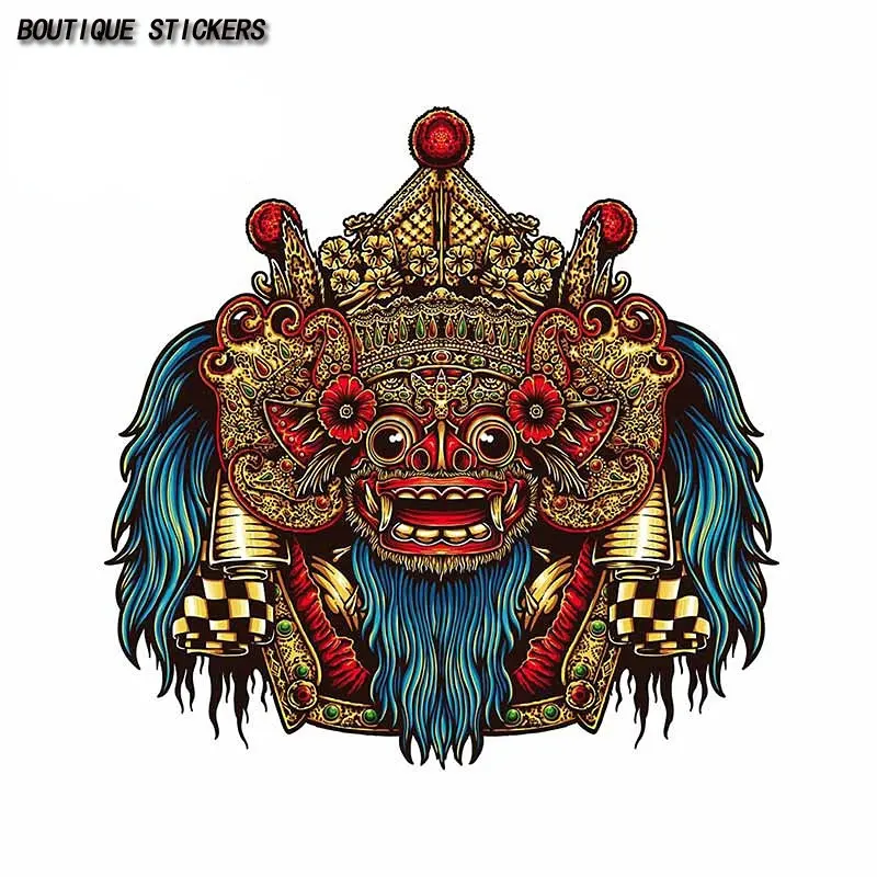 Barong Mask Car Sticker Waterproof PVC Sticker Car Motorcycle Decoration Accessories Wall Refrigerator Luggage Decal
Barong Mask Car Sticker Waterproof PVC Sticker Car Motorcycle Decoration Accessories Wall Refrigerator Luggage Decal