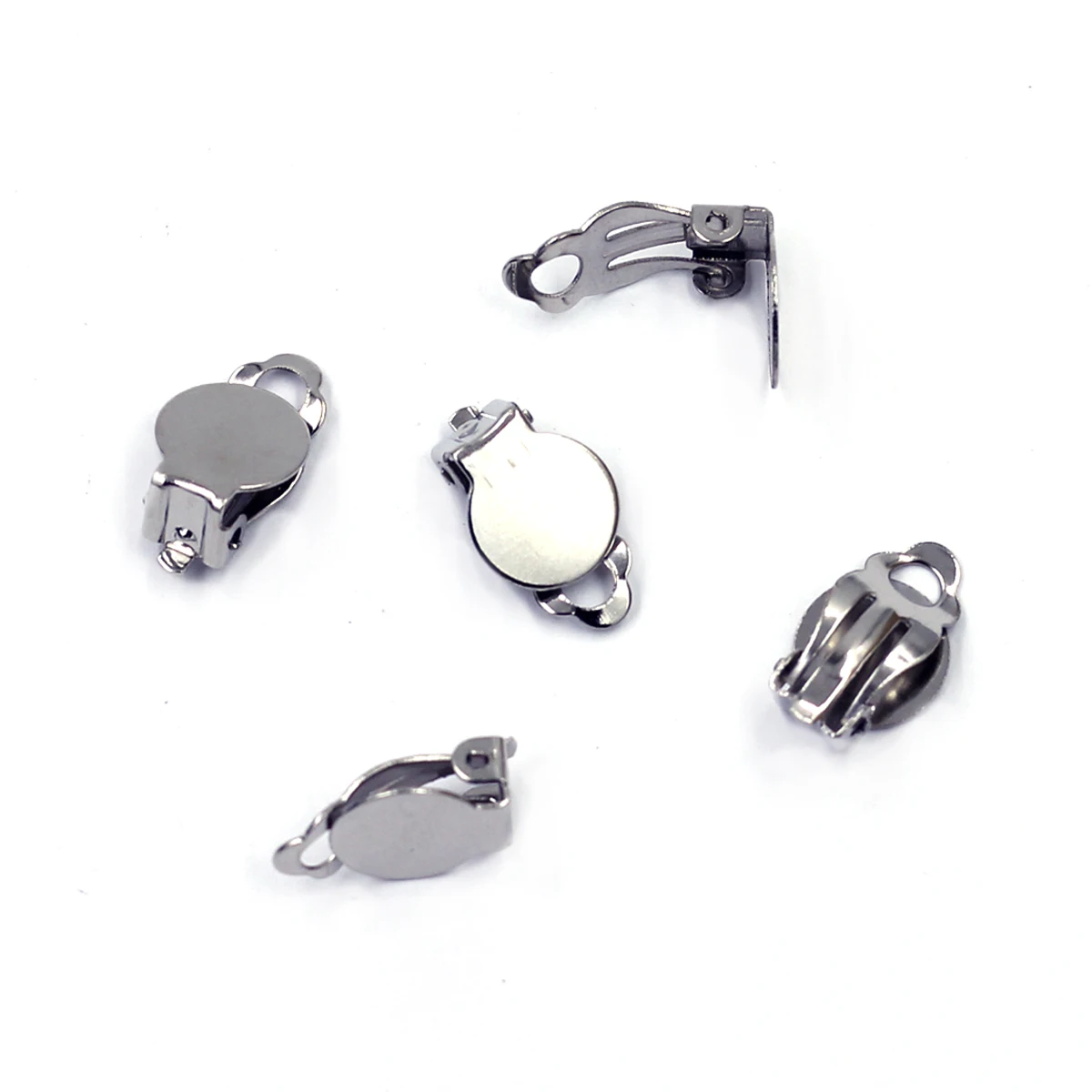 2000Pcs Silver Tone Earring Clip Round Fit 10mm Cabochon Jewelry Making Findings 18x10mm Charms Wholesales
2000Pcs Silver Tone Earring Clip Round Fit 10mm Cabochon Jewelry Making Findings 18x10mm Charms Wholesales