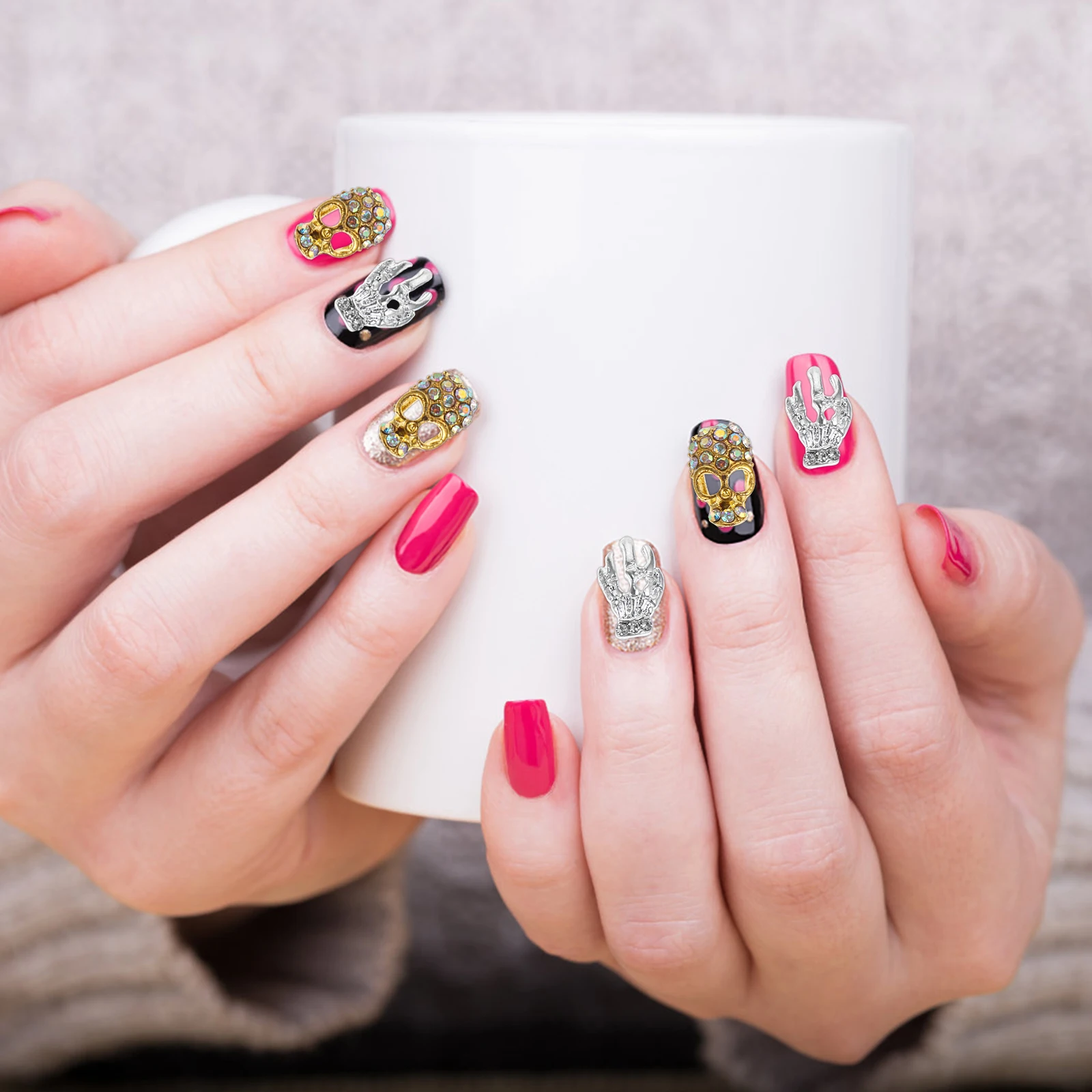 40 шт., подвески для ногтей, безопасный материал, сделай сам, художественное украшение, маникюрные наклейки, маникюрные наклейки, декор для мобильного телефона
40 шт., подвески для ногтей, безопасный материал, сделай сам, художественное украшение, маникюрные наклейки, маникюрные наклейки, декор для мобильного телефона