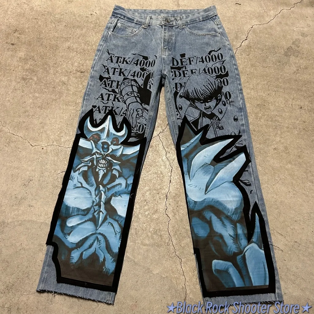 Harajuku high street y2k baggy jeans vintage wide leg denim pants popular anime jeans streetwear couples trouser men clothing
Harajuku high street y2k baggy jeans vintage wide leg denim pants popular anime jeans streetwear couples trouser men clothing