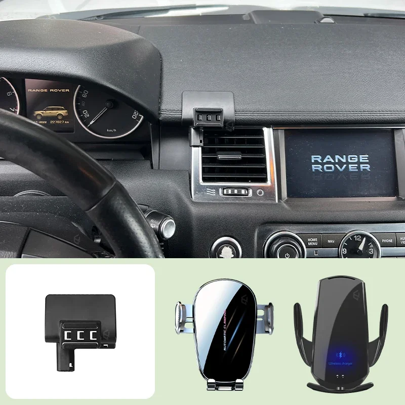 Car Mobile Phone Holder For Range Rover Sport 2010-2013 Car Special Bracket Base Mobile Support Wireless Charging Bracket
Car Mobile Phone Holder For Range Rover Sport 2010-2013 Car Special Bracket Base Mobile Support Wireless Charging Bracket