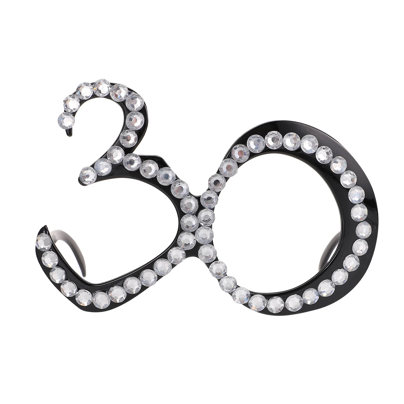 Birthday Glasses PC Material Lightweight Crystal Number Design Perfect for Party Carnival Masquerade Cosplay Black
Birthday Glasses PC Material Lightweight Crystal Number Design Perfect for Party Carnival Masquerade Cosplay Black
