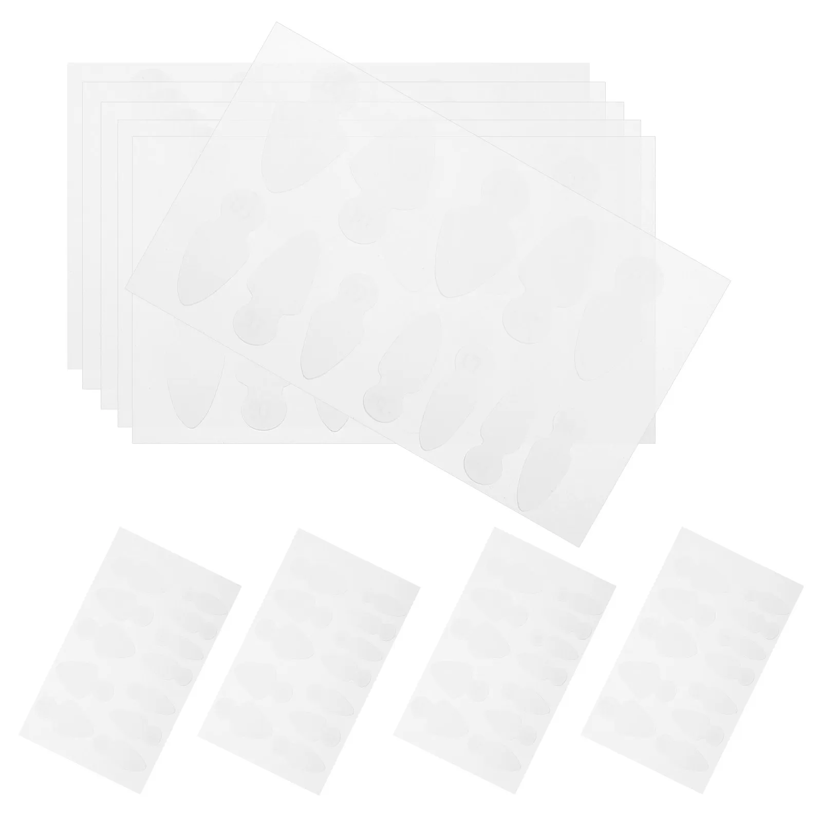 10 Sheets Silicone French Manicure Film Extended Soft Traceless Nail Auxiliary Film Easy Application Manicure Extension Nail
10 Sheets Silicone French Manicure Film Extended Soft Traceless Nail Auxiliary Film Easy Application Manicure Extension Nail