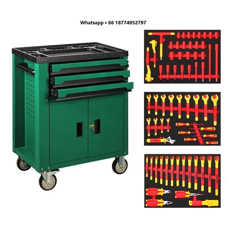 New Maintenance 68pcs Truck Auto Repair Workshop Tool Cabinet Hardware Multi-function Cart Repair Iron Drawer Toolbox Tool Cart
New Maintenance 68pcs Truck Auto Repair Workshop Tool Cabinet Hardware Multi-function Cart Repair Iron Drawer Toolbox Tool Cart