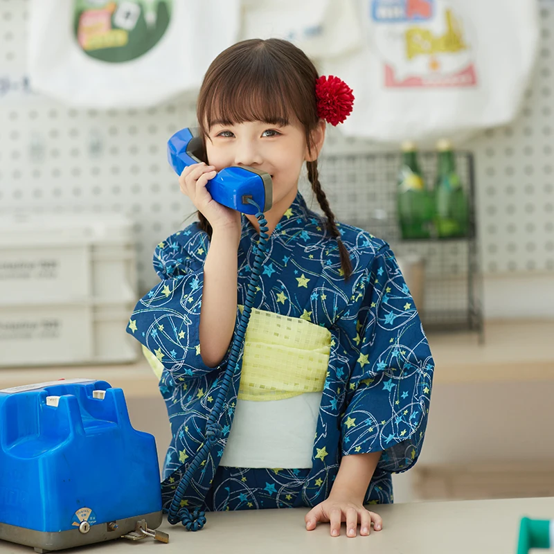 Children's Traditional Japan Style Kimono 100% Cotton Girl's Summer Dress Stage Performing Dress Casual Home Wear Bathrobe
Children's Traditional Japan Style Kimono 100% Cotton Girl's Summer Dress Stage Performing Dress Casual Home Wear Bathrobe