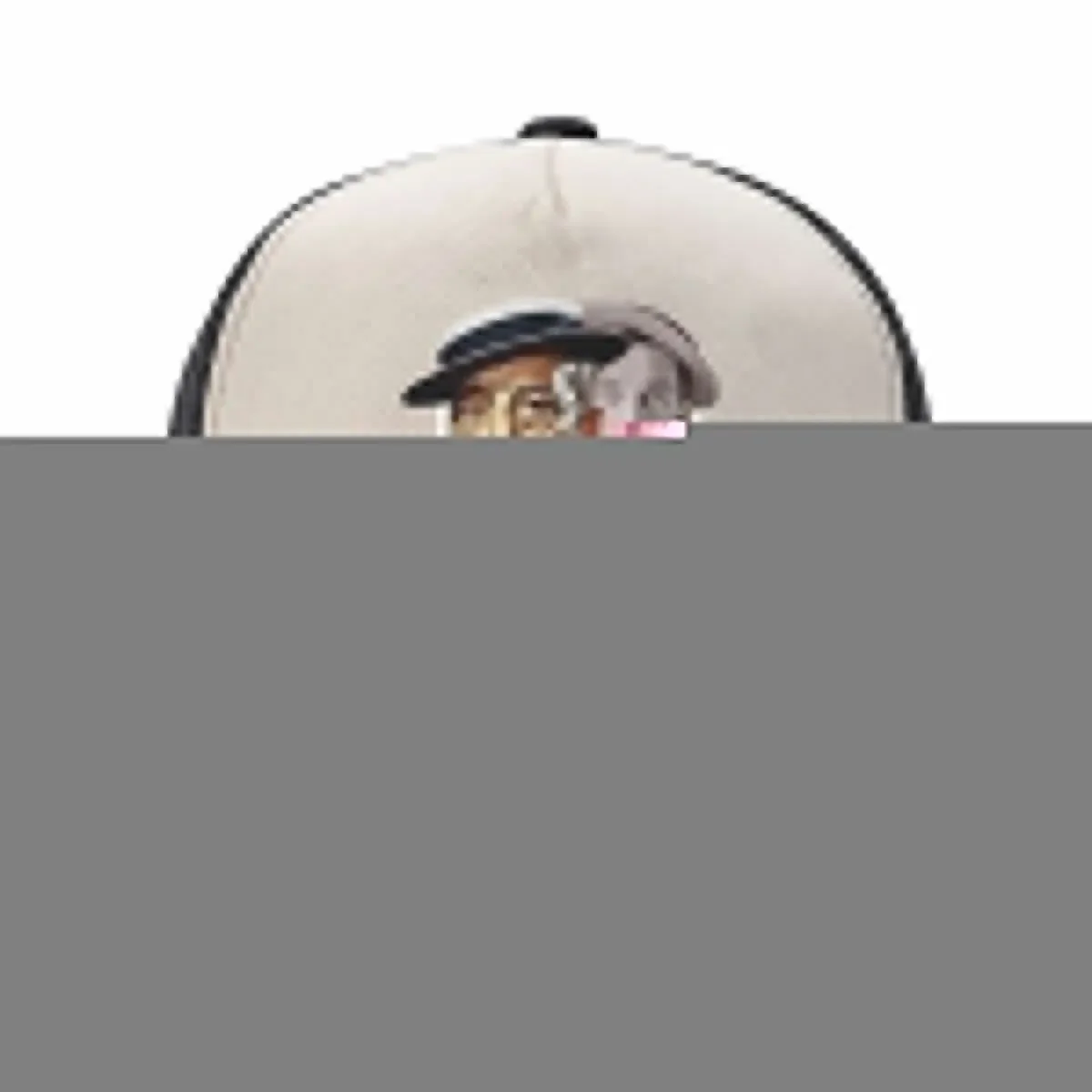 Ghosts Digital Painting of Buster Keaton by Nicolette Olivier, Single and Repeating Pattern, Choose Your Own Backgr Baseball Cap
Ghosts Digital Painting of Buster Keaton by Nicolette Olivier, Single and Repeating Pattern, Choose Your Own Backgr Baseball Cap