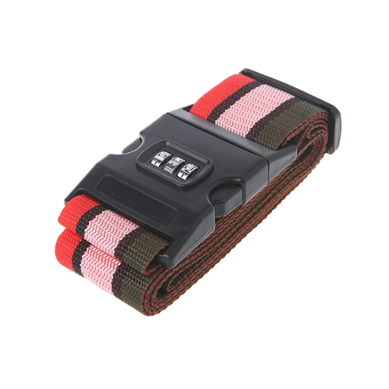 New Adjustable Travel Luggage Password Lock Nylon Belt Strap Band Multicolor K3KF
New Adjustable Travel Luggage Password Lock Nylon Belt Strap Band Multicolor K3KF