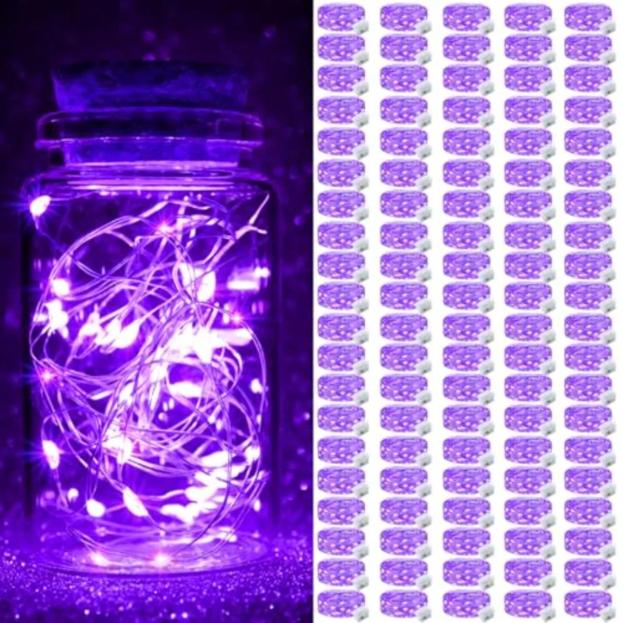 Fairy Lights Battery Operated 3 Modes 7Feet 20 LED Waterproof String Lights Twinkle Silver Wire for Mason Jars Wedding Christma
Fairy Lights Battery Operated 3 Modes 7Feet 20 LED Waterproof String Lights Twinkle Silver Wire for Mason Jars Wedding Christma