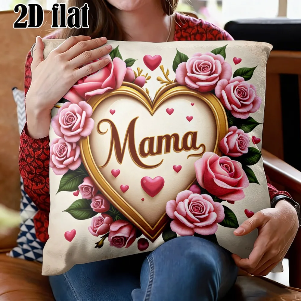 1PCS Home Decor Happy Mother'S Day Heart Floral Pillow Pattern Cushion Cover Suitable For Sofa Bedroom Car Pillow Cover
1PCS Home Decor Happy Mother'S Day Heart Floral Pillow Pattern Cushion Cover Suitable For Sofa Bedroom Car Pillow Cover