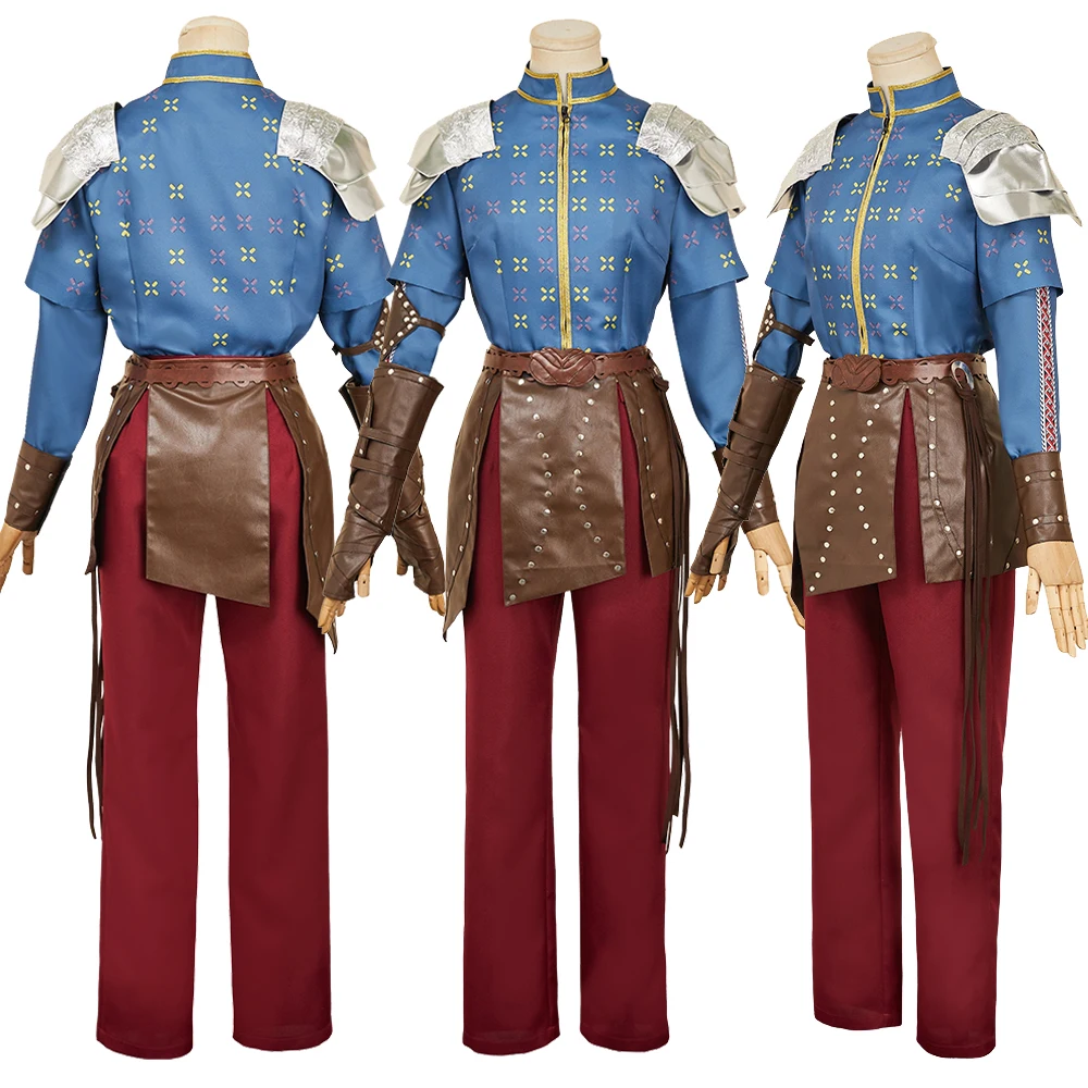 Women Astrid Cosplay Costume Jacket Pants Handguard Belt Ribbon Skirt Clothing Outfits Halloween Carnival Party Disguise Suit
Women Astrid Cosplay Costume Jacket Pants Handguard Belt Ribbon Skirt Clothing Outfits Halloween Carnival Party Disguise Suit