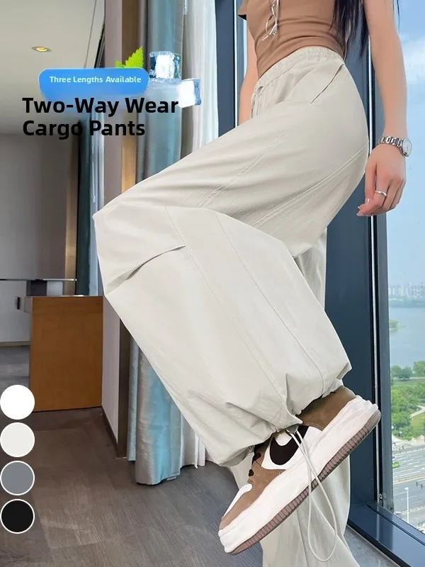 2026 Summer New Thin Quick Dry Two-Way Work Pants High Waist Slimming Wide Leg Casual Sports Pants for Women
2026 Summer New Thin Quick Dry Two-Way Work Pants High Waist Slimming Wide Leg Casual Sports Pants for Women