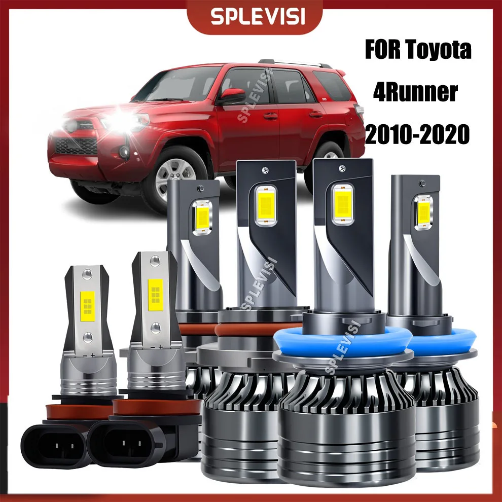 LED Lights 18000LM Headlight Fog High Power Lamps 9005 H11 H11 Kit Toyota 4Runner 2010-2020 2011 2012 2013 2014 2015 2016 2017
LED Lights 18000LM Headlight Fog High Power Lamps 9005 H11 H11 Kit Toyota 4Runner 2010-2020 2011 2012 2013 2014 2015 2016 2017