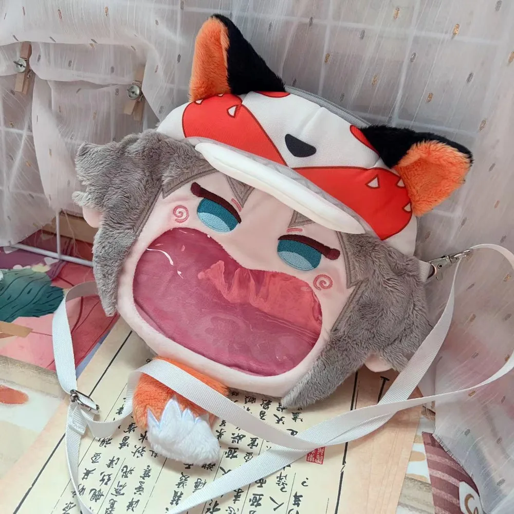 Iem Vtuber Mysta Anime Big Mouth Transparent Itabag Student Zipper Backpack Messenger Bags Shoulder Bag Coin Purse Gift
Iem Vtuber Mysta Anime Big Mouth Transparent Itabag Student Zipper Backpack Messenger Bags Shoulder Bag Coin Purse Gift