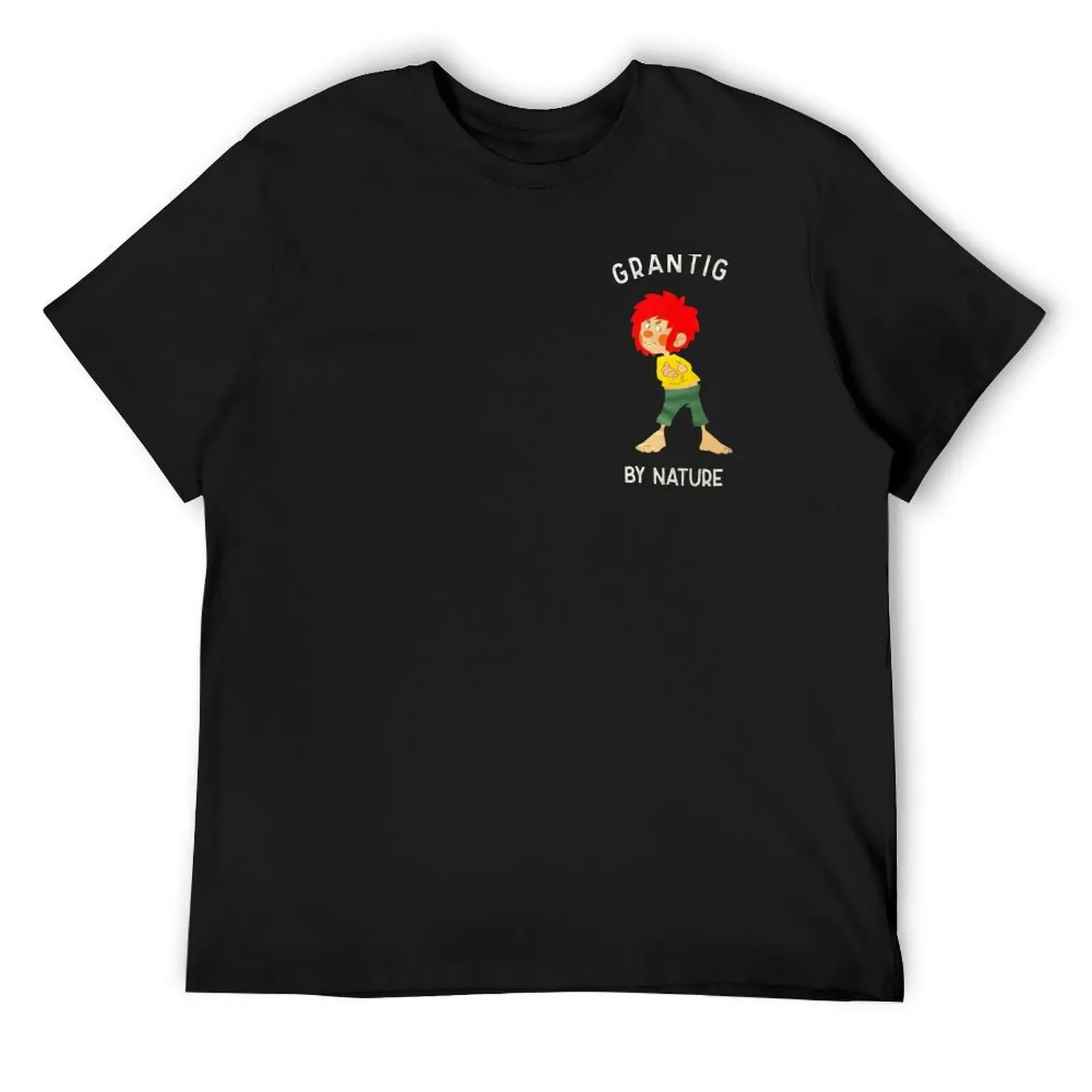 Pumuckl Grantig by nature T-Shirt blacks boys whites oversized t shirt men t shirts high quality
Pumuckl Grantig by nature T-Shirt blacks boys whites oversized t shirt men t shirts high quality