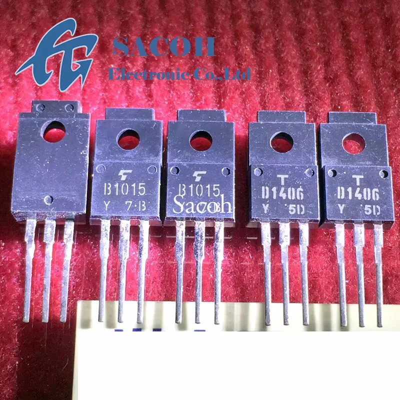 SACOH New Mosfet transisto 10Pairs(20Pcs)/Lo 2SB1015 B1015 + 2SD1406 D1406 TO-220F
SACOH New Mosfet transisto 10Pairs(20Pcs)/Lo 2SB1015 B1015 + 2SD1406 D1406 TO-220F