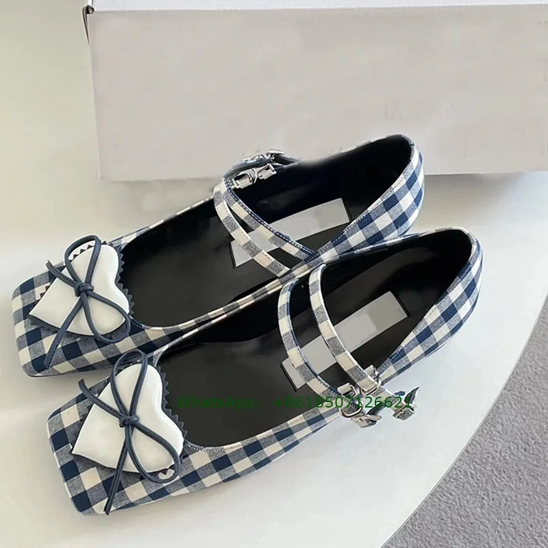 Heart Bowknot Buckle Plaid Low Heel Square Toe Single Shoes Women'S 2023 Summer New Fashion Thick Heel Women'S Shoes
Heart Bowknot Buckle Plaid Low Heel Square Toe Single Shoes Women'S 2023 Summer New Fashion Thick Heel Women'S Shoes