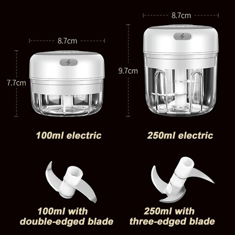 Kitchen Accessories Gadgets Electric Garlic Masher Ginger Nut Crusher Meat Mincer Food Chopper Chopping Garlic Tools Machine
Kitchen Accessories Gadgets Electric Garlic Masher Ginger Nut Crusher Meat Mincer Food Chopper Chopping Garlic Tools Machine