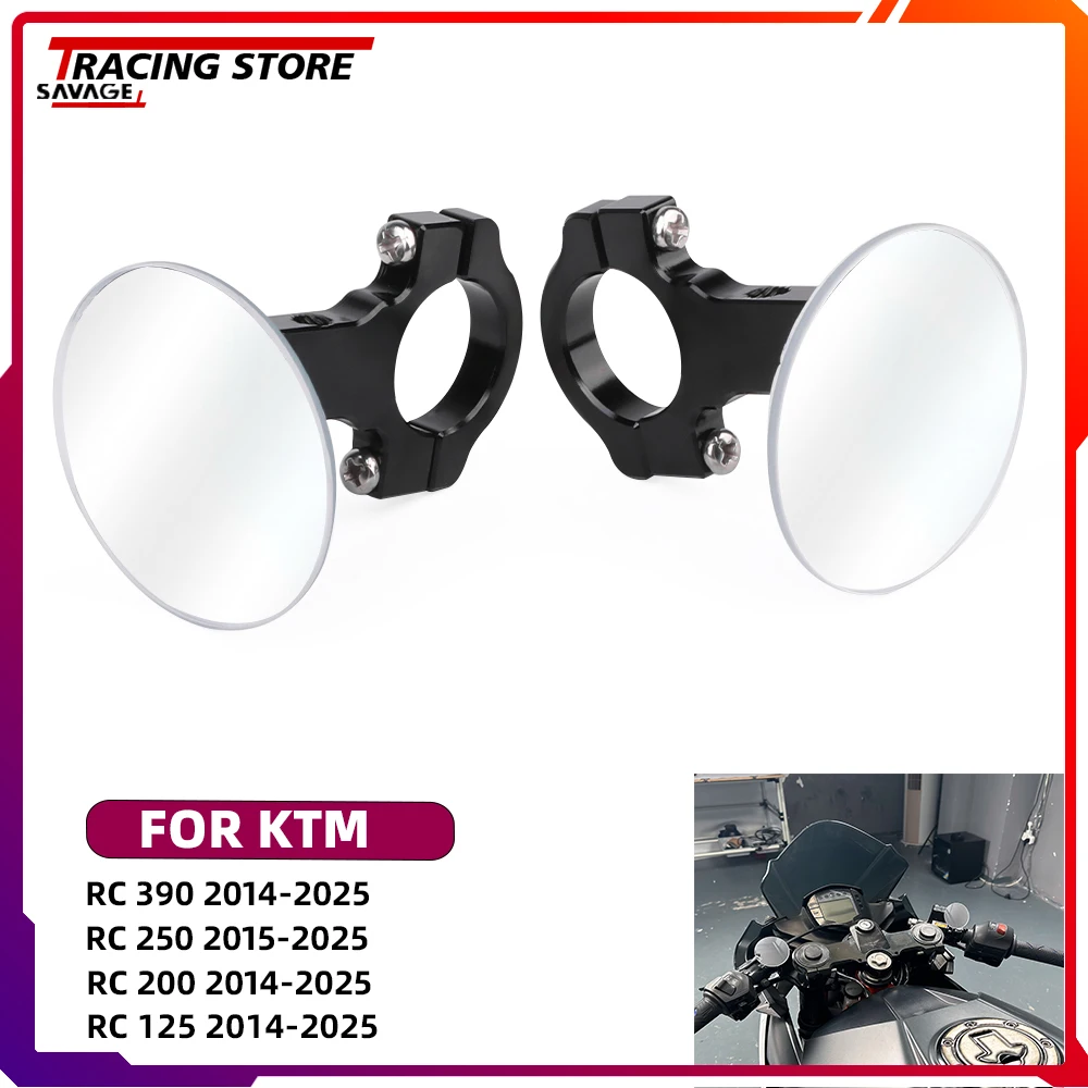Motorycle Degree Adjustable Rear Side Rearview Mirror For RC 125 200 250 390 Convex Wide Angle Rimless RC125 RC200 RC250 RC390
Motorycle Degree Adjustable Rear Side Rearview Mirror For RC 125 200 250 390 Convex Wide Angle Rimless RC125 RC200 RC250 RC390