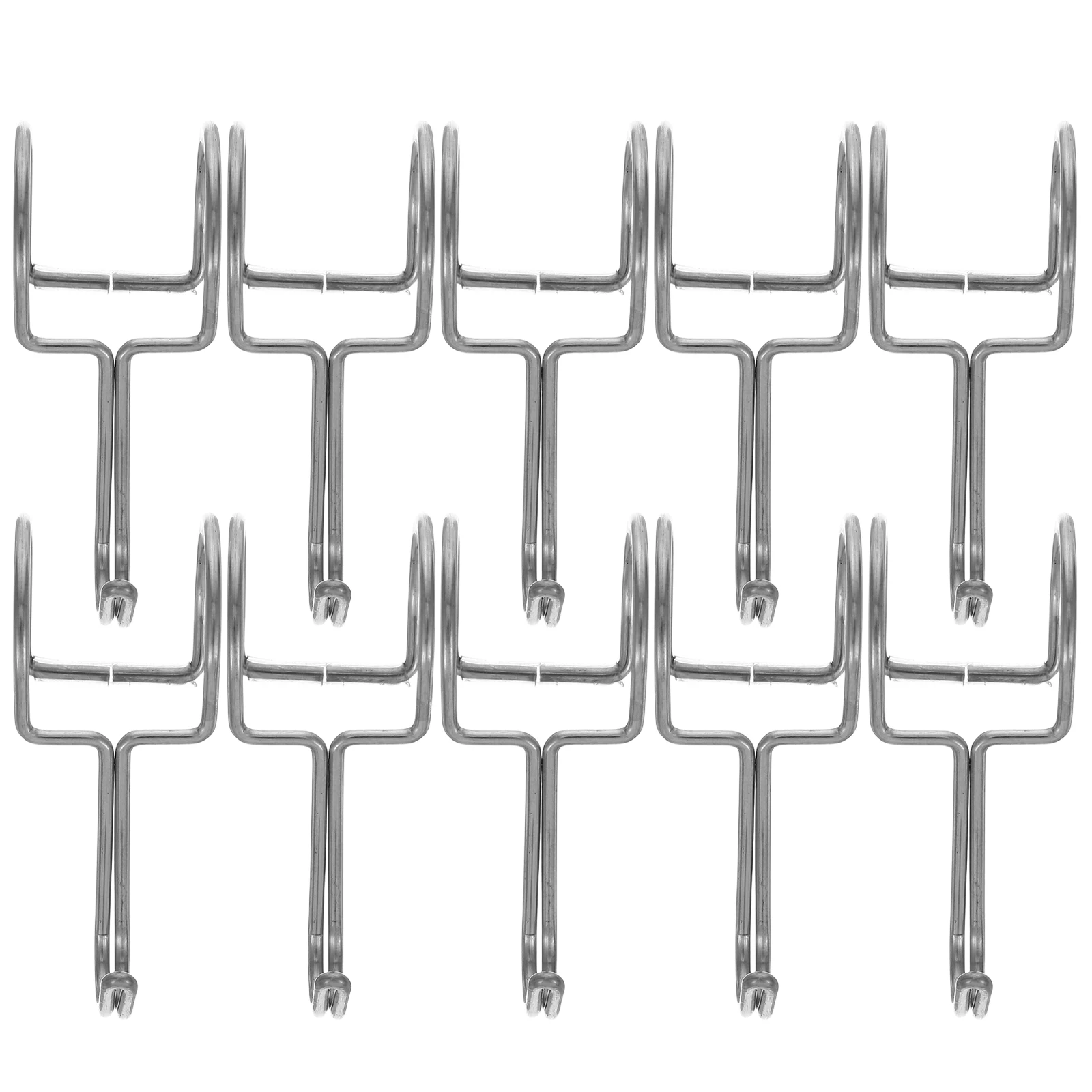 10 Pcs Hook Round Tube Clothes Hanger Hooks Rail Flowerpot Diy Add-ons Extensions Pvc Clips Holder
10 Pcs Hook Round Tube Clothes Hanger Hooks Rail Flowerpot Diy Add-ons Extensions Pvc Clips Holder