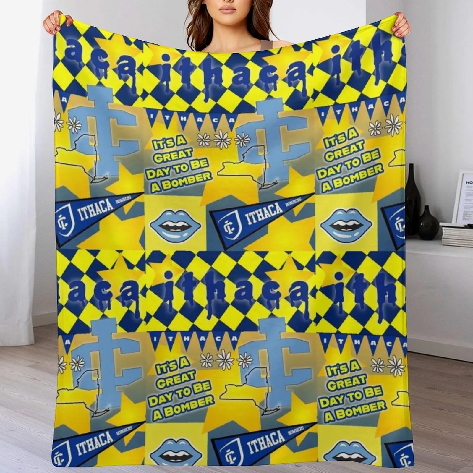 Ithaca College Poster Throw Blanket Sofa Throw Travel Soft For Sofa Thin Blankets
Ithaca College Poster Throw Blanket Sofa Throw Travel Soft For Sofa Thin Blankets