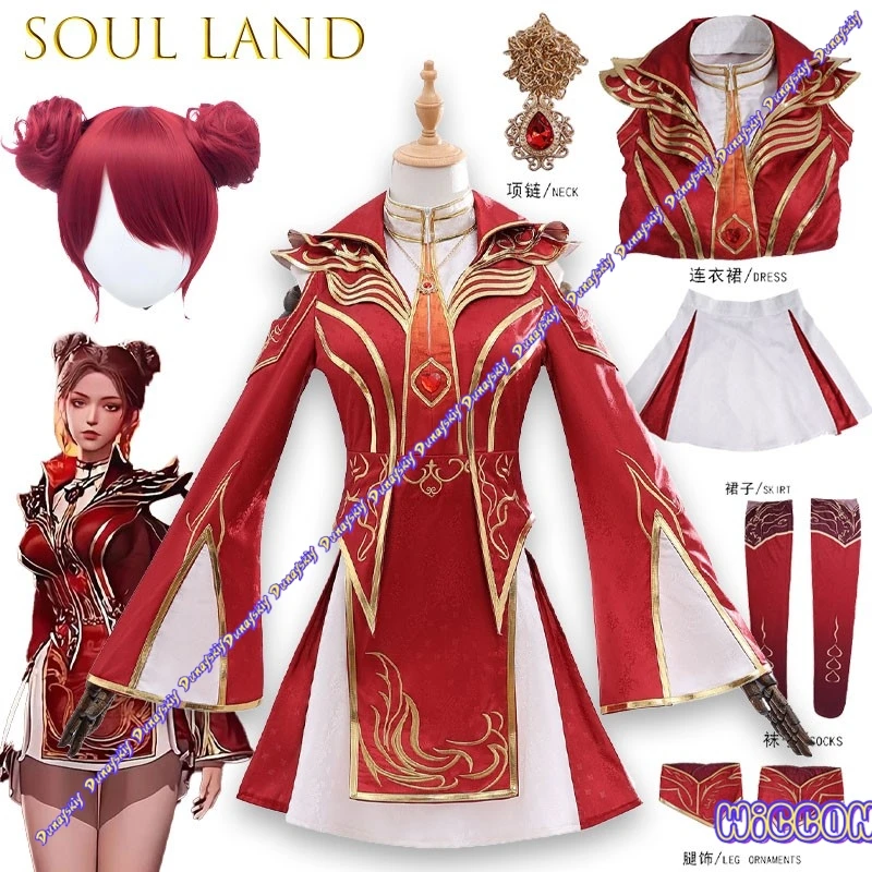 Soul Land Unrivaled Tang Sect Ma Xiaotao Cosplay Costume Ancient Chinese Style Dress For Women Halloween Carnival Party
Soul Land Unrivaled Tang Sect Ma Xiaotao Cosplay Costume Ancient Chinese Style Dress For Women Halloween Carnival Party